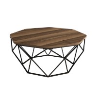 Măsuţă cafea Hanah Home Diamond Walnut imaginea #4 — magazin online Desire.md
