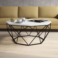 Măsuţă cafea Hanah Home Diamond White imaginea #2 — magazin online Desire.md