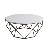 Măsuţă cafea Hanah Home Diamond White imaginea #4 — magazin online Desire.md