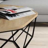 Măsuţă cafea Hanah Home Diamond Oak imaginea #3 — magazin online Desire.md