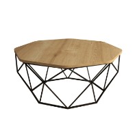 Măsuţă cafea Hanah Home Diamond Oak imaginea #4 — magazin online Desire.md