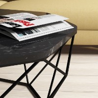 Măsuţă cafea Hanah Home Diamond Black Marble imaginea #3 — magazin online Desire.md