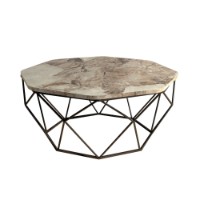 Măsuţă cafea Hanah Home Diamond White Marble imaginea #4 — magazin online Desire.md
