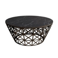 Журнальный столик Hanah Home Stil Black Marble фото №4 — интернет-магазин Desire.md