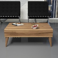 Măsuţă cafea Hanah Home Best Walnut imaginea #2 — magazin online Desire.md