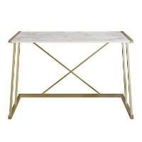 Письменный стол Hanah Home Anemon White Gold фото №4 — интернет-магазин Desire.md