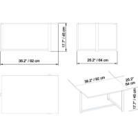 Журнальный столик Hanah Home Merideths Gold фото №4 — интернет-магазин Desire.md