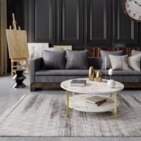 Măsuţă cafea Hanah Home Versy Gold imaginea #2 — magazin online Desire.md