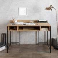 Masa de birou Hanah Home Tumata Black imaginea #2 — magazin online Desire.md
