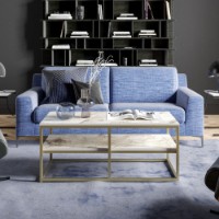 Măsuţă cafea Hanah Home Forteaus Gold imaginea #2 — magazin online Desire.md