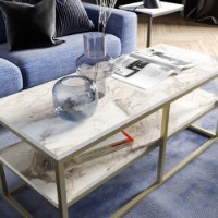 Măsuţă cafea Hanah Home Forteaus Gold imaginea #3 — magazin online Desire.md