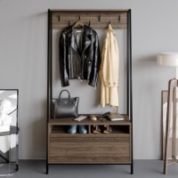 Antreu Hanah Home Devin Walnut Black