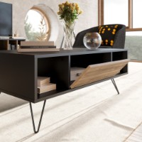 Журнальный столик Hanah Home Mistico Black Walnut фото №3 — интернет-магазин Desire.md