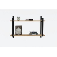 Настенная полка Hanah Home Abat Walnut фото №3 — интернет-магазин Desire.md