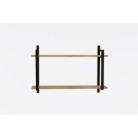 Настенная полка Hanah Home Abat Walnut фото №4 — интернет-магазин Desire.md