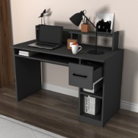 Masa de birou Hanah Home Eslem Anthracite imaginea #3 — magazin online Desire.md