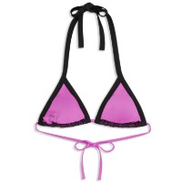 Лиф Puma Swim Mesh Triangle Top Electric Orchid/Black, s.XS фото №2 — интернет-магазин Desire.md