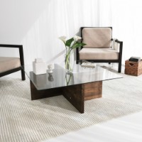 Măsuţă cafea Hanah Home Glory Walnut