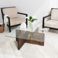 Măsuţă cafea Hanah Home Glory Walnut imaginea #3 — magazin online Desire.md