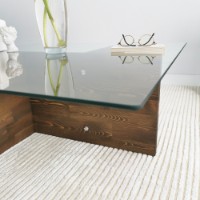 Măsuţă cafea Hanah Home Glory Walnut imaginea #5 — magazin online Desire.md