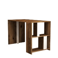 Письменный стол Hanah Home Lima Walnut White фото №5 — интернет-магазин Desire.md