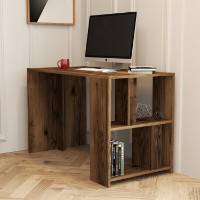 Письменный стол Hanah Home Lima Walnut фото №1 — интернет-магазин Desire.md