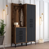 Antreu Hanah Home Berlin BA Walnut Anthracite imaginea #2 — magazin online Desire.md