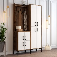 Antreu Hanah Home Berlin BA Walnut White imaginea #2 — magazin online Desire.md