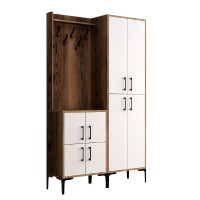 Antreu Hanah Home Berlin BA Walnut White imaginea #5 — magazin online Desire.md
