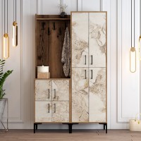 Antreu Hanah Home Berlin BA Walnut White Marble