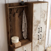 Antreu Hanah Home Berlin BA Walnut White Marble imaginea #4 — magazin online Desire.md