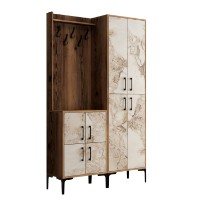 Antreu Hanah Home Berlin BA Walnut White Marble imaginea #5 — magazin online Desire.md