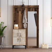 Antreu Hanah Home Berlin BC Walnut White Marble