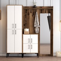 Antreu Hanah Home Berlin ABC Walnut White
