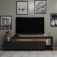Comodă TV Hanah Home Beliz Anthracite imaginea #5 — magazin online Desire.md