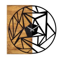 Ceas de perete Wallity Wooden Clock 36 imaginea #5 — magazin online Desire.md