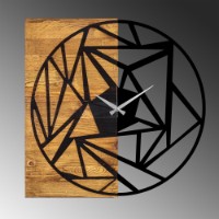 Ceas de perete Wallity Wooden Clock 36 imaginea #6 — magazin online Desire.md