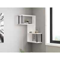 Настенная полка Hanah Home Lecco White