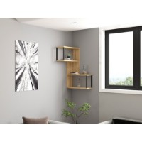 Raft de perete Hanah Home Lecco Sapphire Oak imaginea #2 — magazin online Desire.md