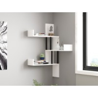 Настенная полка Hanah Home BombeWhite фото №2 — интернет-магазин Desire.md