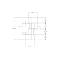 Настенная полка Hanah Home BombeWhite фото №4 — интернет-магазин Desire.md