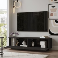 Comodă TV Hanah Home Fn1-Lb Black imaginea #3 — magazin online Desire.md