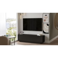 Comodă TV Hanah Home Fn1-Lb Black imaginea #4 — magazin online Desire.md