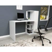 Masa de birou Hanah Home Yagiz White