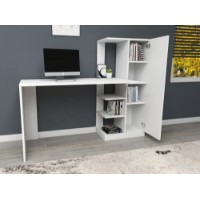 Masa de birou Hanah Home Yagiz White imaginea #2 — magazin online Desire.md