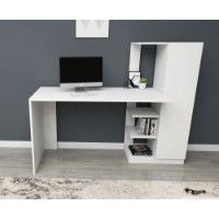 Masa de birou Hanah Home Yagiz White imaginea #3 — magazin online Desire.md