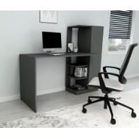 Masa de birou Hanah Home Yagiz Anthracite