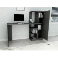 Masa de birou Hanah Home Yagiz Anthracite imaginea #2 — magazin online Desire.md