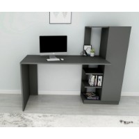 Masa de birou Hanah Home Yagiz Anthracite imaginea #3 — magazin online Desire.md