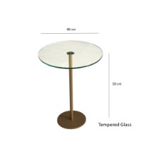 Журнальный столик Hanah Home Social Gold фото №12 — интернет-магазин Desire.md